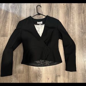 H&M cropped blazer